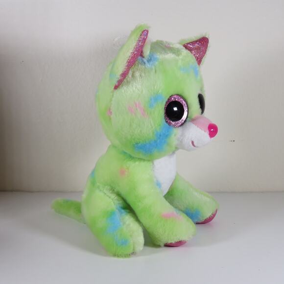 Scent-sationals Bubblegum Cat Plush Glitter Collectible Toy Stuffed Animal - Picture 7 of 16